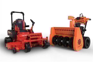 Ariens Blower and Gravely Mower