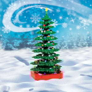 NovaBrix Ace Hardware Christmas tree on a Christmas background