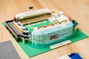 A replica of New Zealand's Eden Park Stadium made by NovaBrix