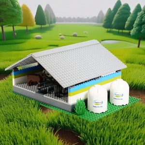Novabrix Fonterra Milking Shed