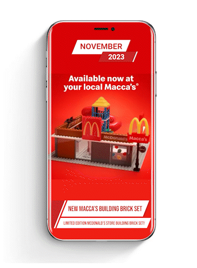 NovaBrix Macca's Makers McDonald's restaurant building brick set assembly sequence NovaBrix Macca's Makers McDonald's restaurant building brick set assembly sequence