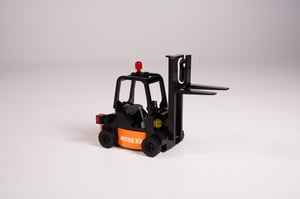 Novabrix Mitre 10 Black and Orange Forklift
