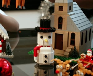 NovaBrix Ace Hardware Snowman