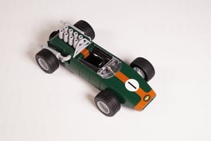 A replica racing car designed out of NovaBrix by Novelli for Repco