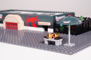 A Bunnings Warehouse made from NovaBrix building blocks